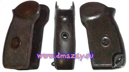 Рукоятка текстолитовая коричневая к ИЖ 79 (MP 79) ПМ Макарычу 82730